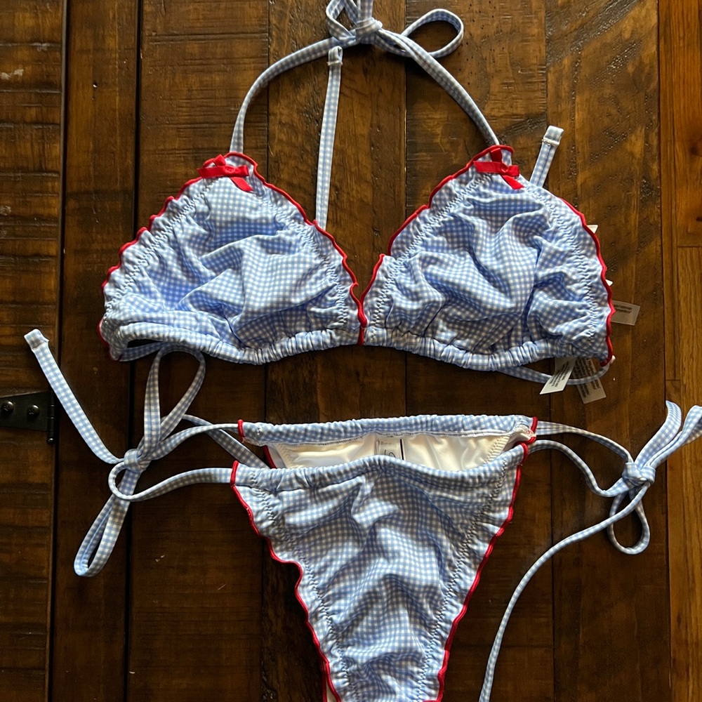 PINK Frankie’s Bikinis Reign Bikini set